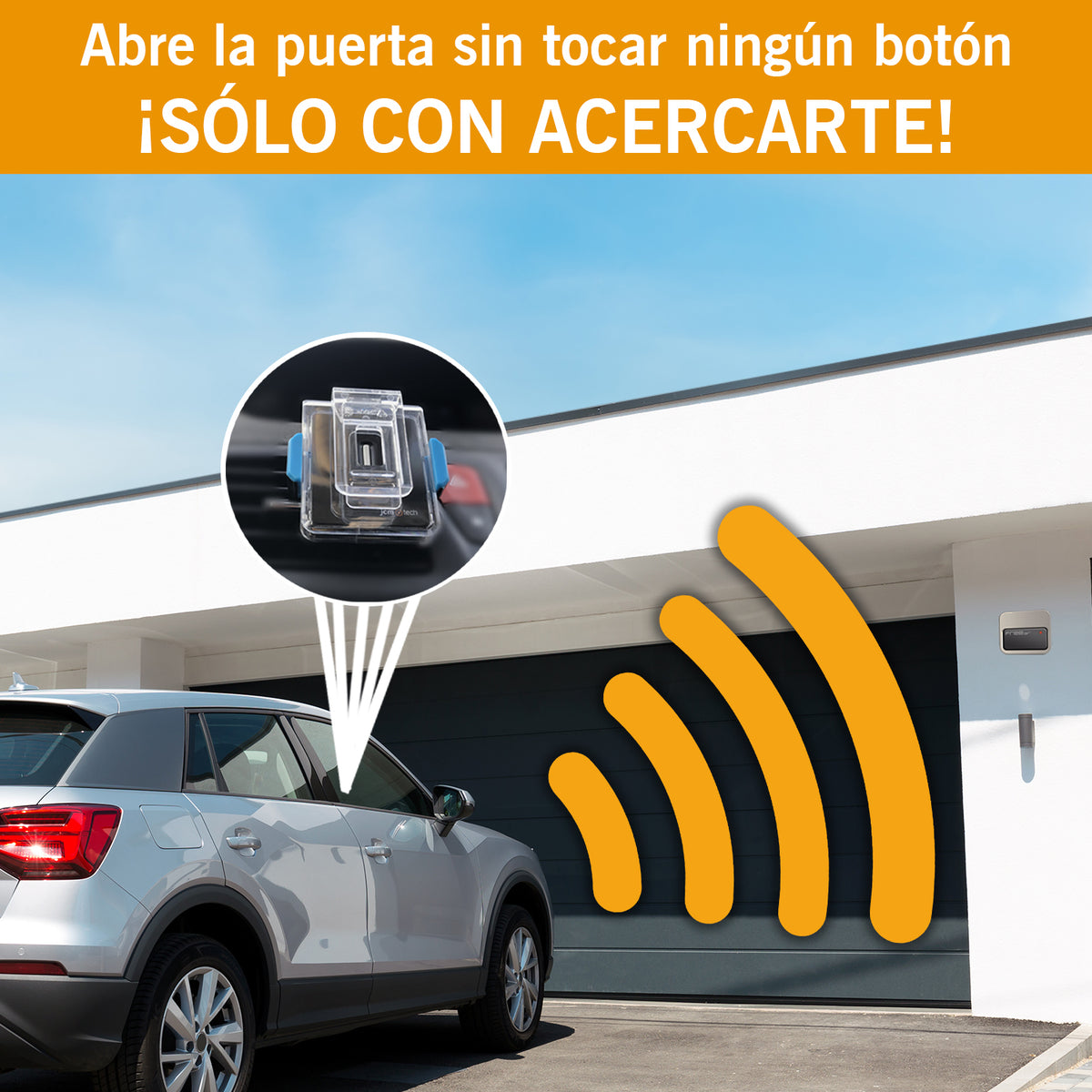 FREE30R - Abre la puerta sin tener que pulsar ningún botón cuando vas a pie cargado o en coche