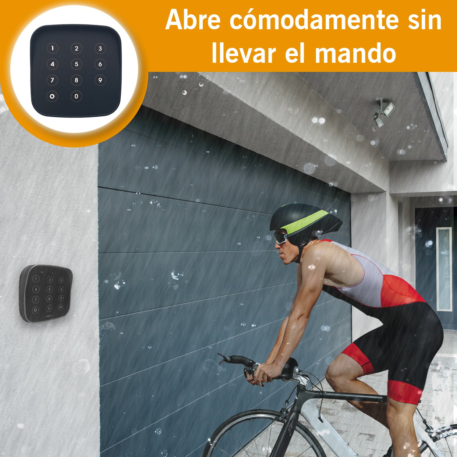 KEEPADN – Teclado sin cables para abrir sin mando