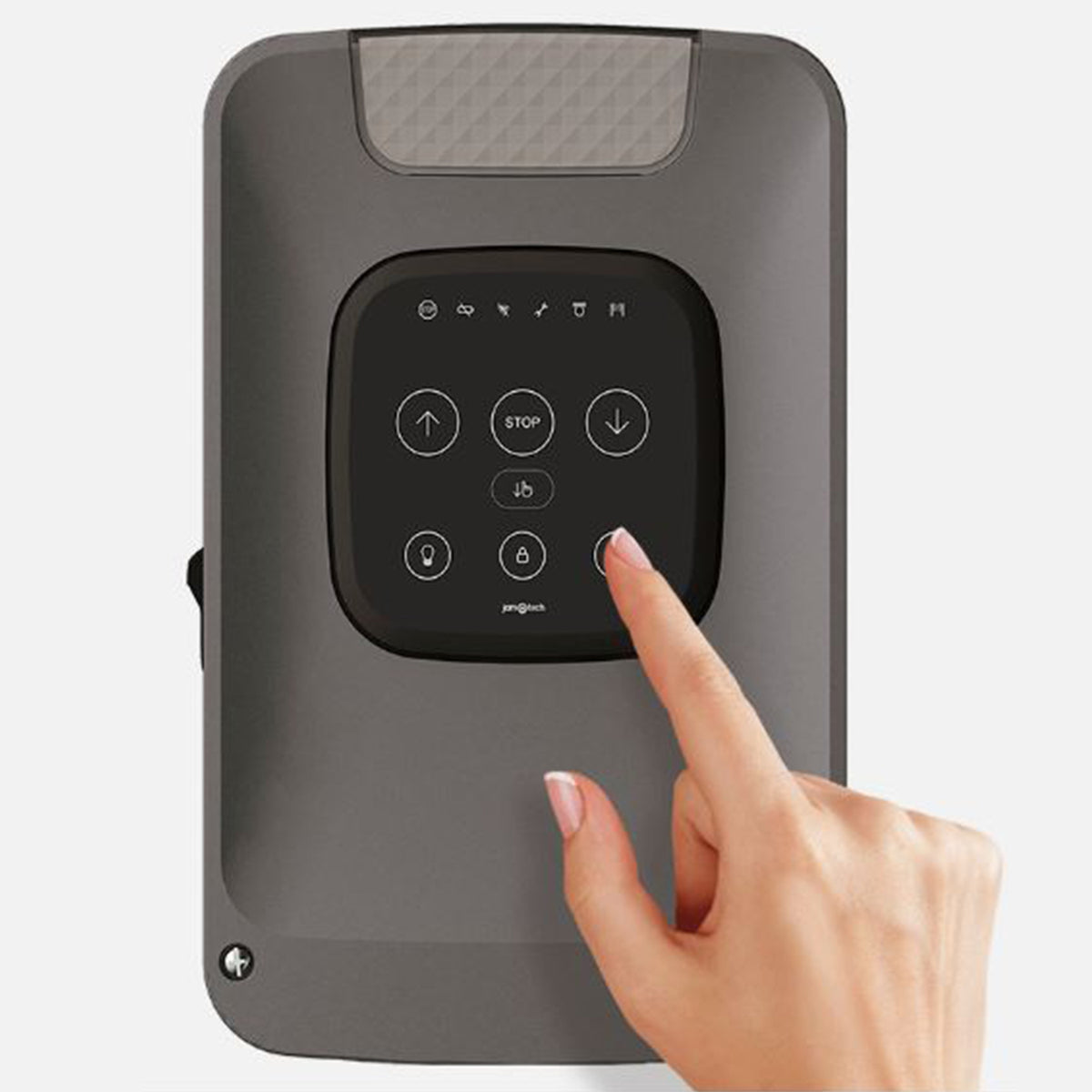 KEEROLL - Cuadro de maniobras para puertas enrollables, con teclado táctil y retroiluminado. Con receptor de mandos y sistema de seguridad incluido