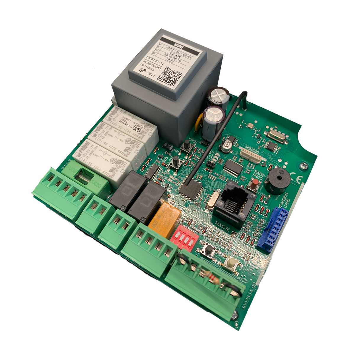 M8NF - Equipo para controlar puertas de garaje enrollables y persianas configurable