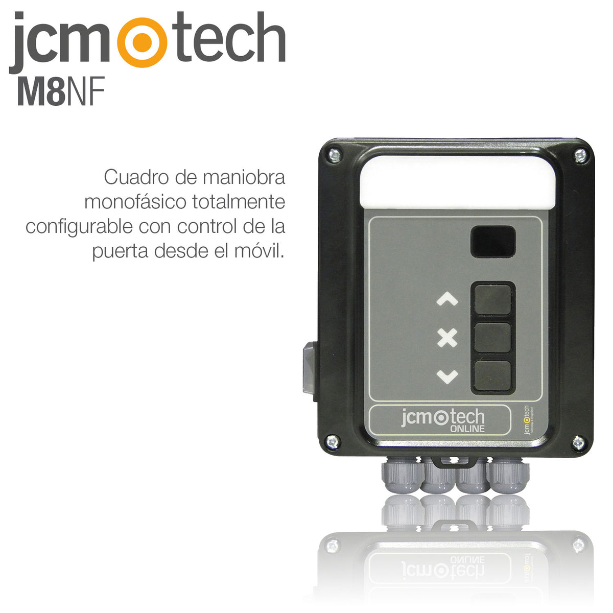 ML8NF - Equipo para controlar puertas de garaje enrollables y persianas configurable