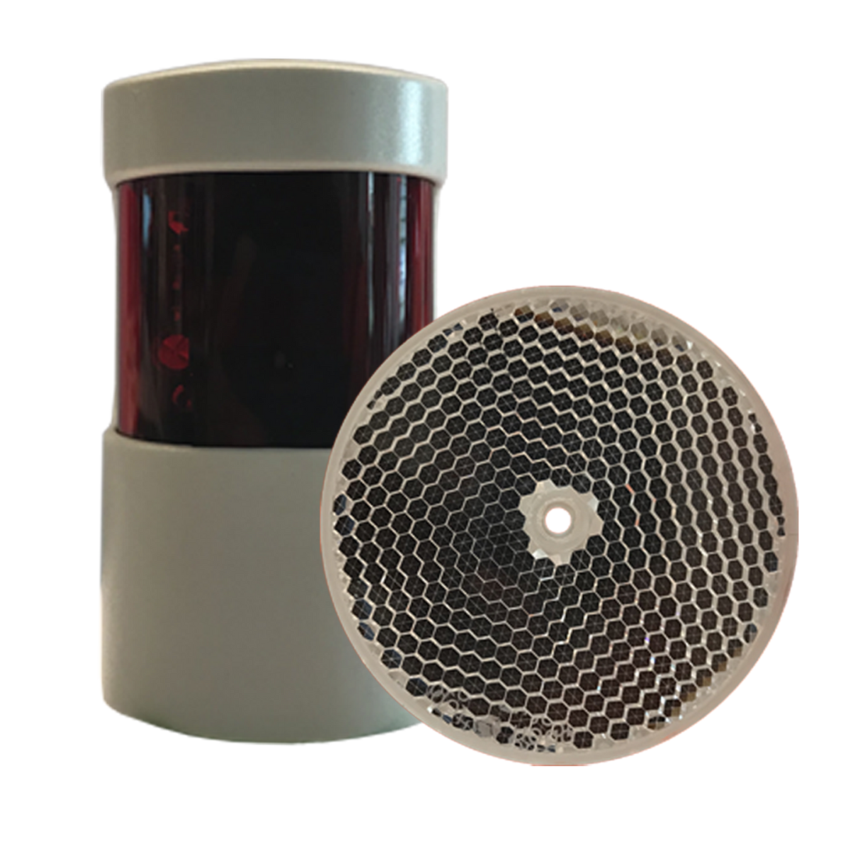 PD86 - Fotocélula robusta y estética de espejo de muy fácil instalación
