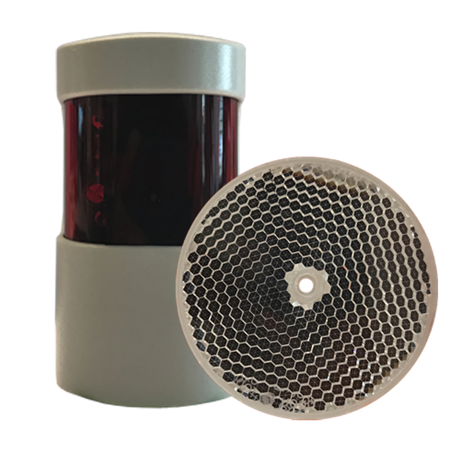 PD86 - Fotocélula robusta y estética de espejo de muy fácil instalación