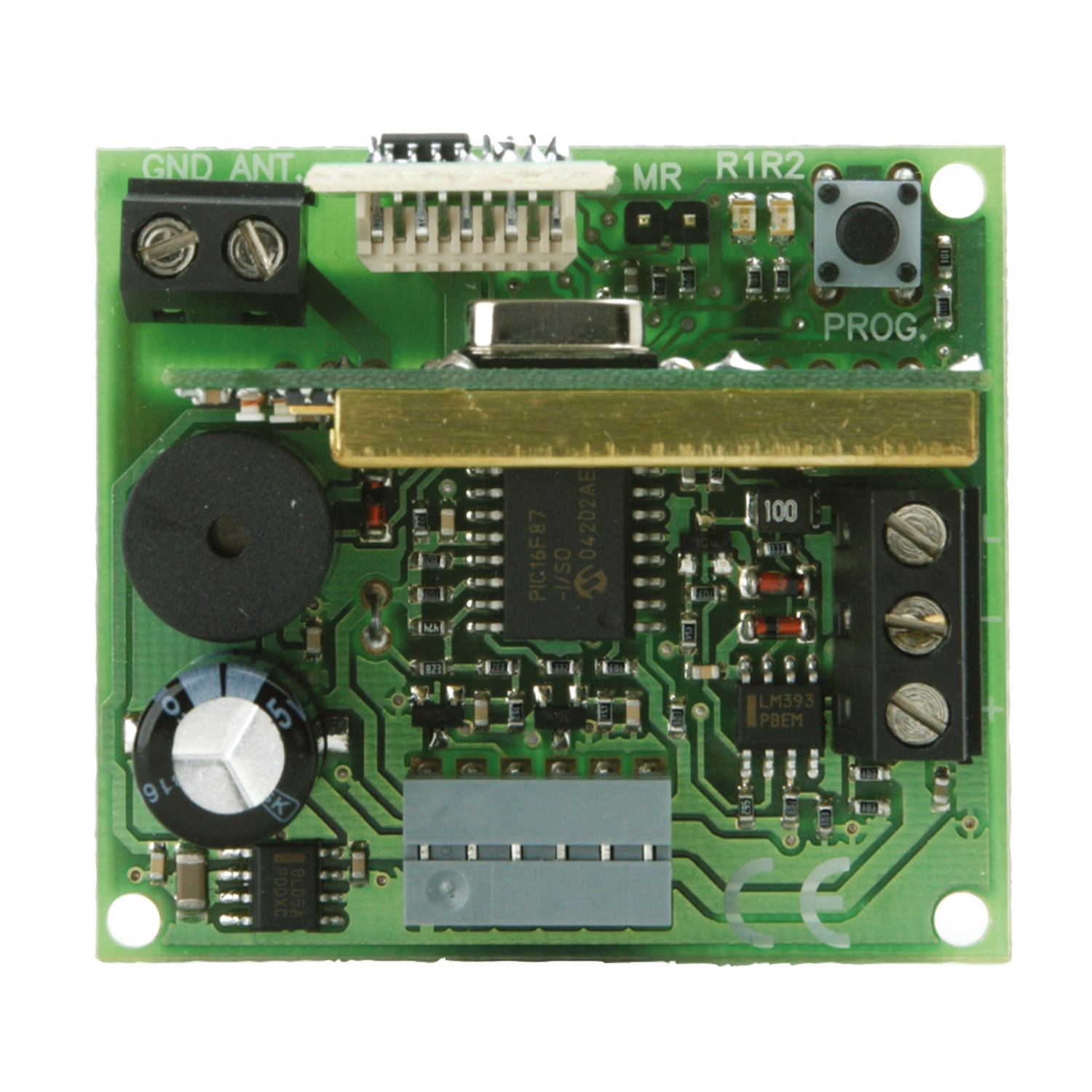 STICK500 - Receptor 500 codigos, enchufable  a cuadros de maniobra para utilizar mandos originales JCM para abrir la puerta del garaje